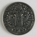 Sølvknapp, 23mm