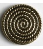 Gullknapp, 19mm Taukveil