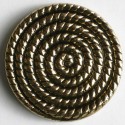 Gullknapp, 19mm Taukveil