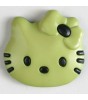 Knapp, 20mm HelloKitty,lime