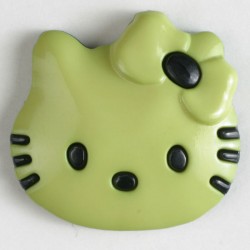 Knapp, 20mm HelloKitty,lime