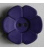 Knapp, 28mm blomst, lilla