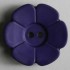 Knapp, 28mm blomst, lilla