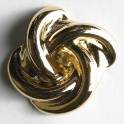 Gullknapp, 14mm knute