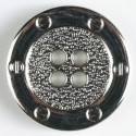 Sølvknapp, 20mm