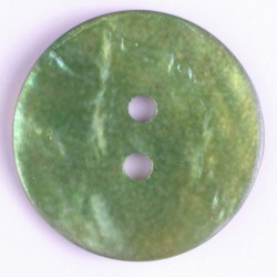 Perlemorknapp, 18mm lime