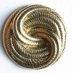 Gullknapp, 18mm