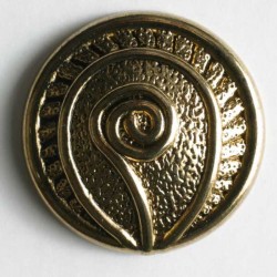 Gullknapp, 18mm