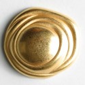 Gullknapp, 18mm matt