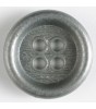 Sølvknapp, 23mm antikk