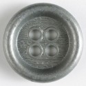 Sølvknapp, 23mm antikk