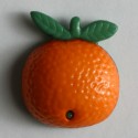 Dekorknapp, 18mm Apelsin,orang