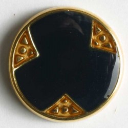 Gullknapp, 15mm marine