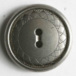 Sølvknapp, 23mm