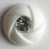 Strassknapp, 13mm hvit