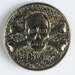 Gullknapp, 20mm