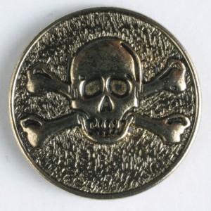 Gullknapp, 20mm