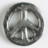 Sølvknapp, 23mm "mot mye"