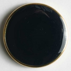 Gullknapp, 20mm Emalje,marine