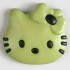 Knapp, 28mm HelloKitty,lime