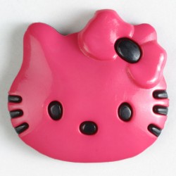 Knapp, 28mm HelloKitty,rosa