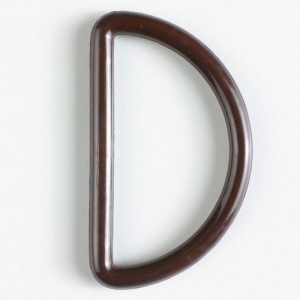 D-ringer, 40mm brun