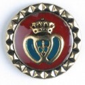 Blaserknapp, 20mm gull