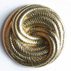 Gullknapp, 18mm