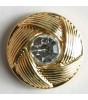 Gullknapp, 13mm  Gml.nr:310330