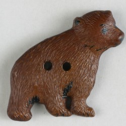 Barneknapp, 32mm bjørn