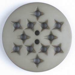 Knapp, 32mm rund, sand