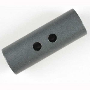 Knapp, 38mm sylinder sort