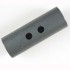 Knapp, 38mm sylinder sort