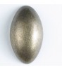 Metallknapp, 34mm bronse