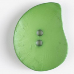 Knapp, 50mm dråpe, lime