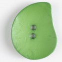 Knapp, 50mm dråpe, lime