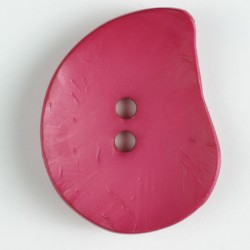 Knapp, 50mm dråpe, pink