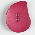 Knapp, 50mm dråpe, pink