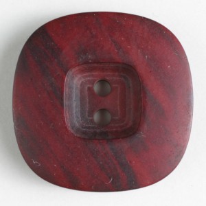 Knapp, 34mm melert vinrød