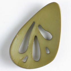 Dekorknapp, 70mm mose