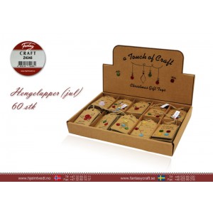 Hengelapper/jul  Display 60stk